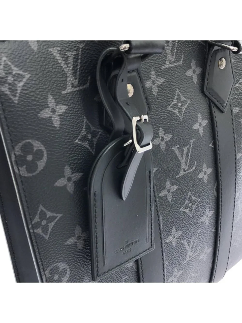 Louis Vuitton Monogram Eclipse Sac Plat Cross